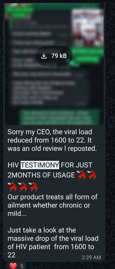 hiv testimony